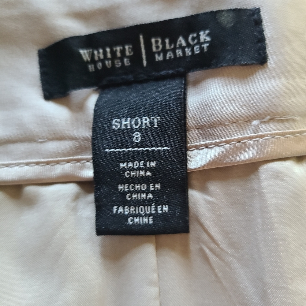 WHBM Studded Shorts Size 8 Khakis - Picture 7 of 8